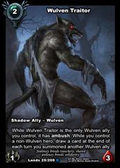 Wulven Traitor
